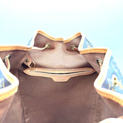 Louis Vuitton Montsouris GM Backpack | Monogram Canvas & Vachetta Leather | Gold-Tone Hardware