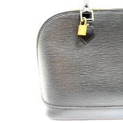 Louis Vuitton | Alma PM Handbag | Black Epi Leather | Gold-Tone Hardware