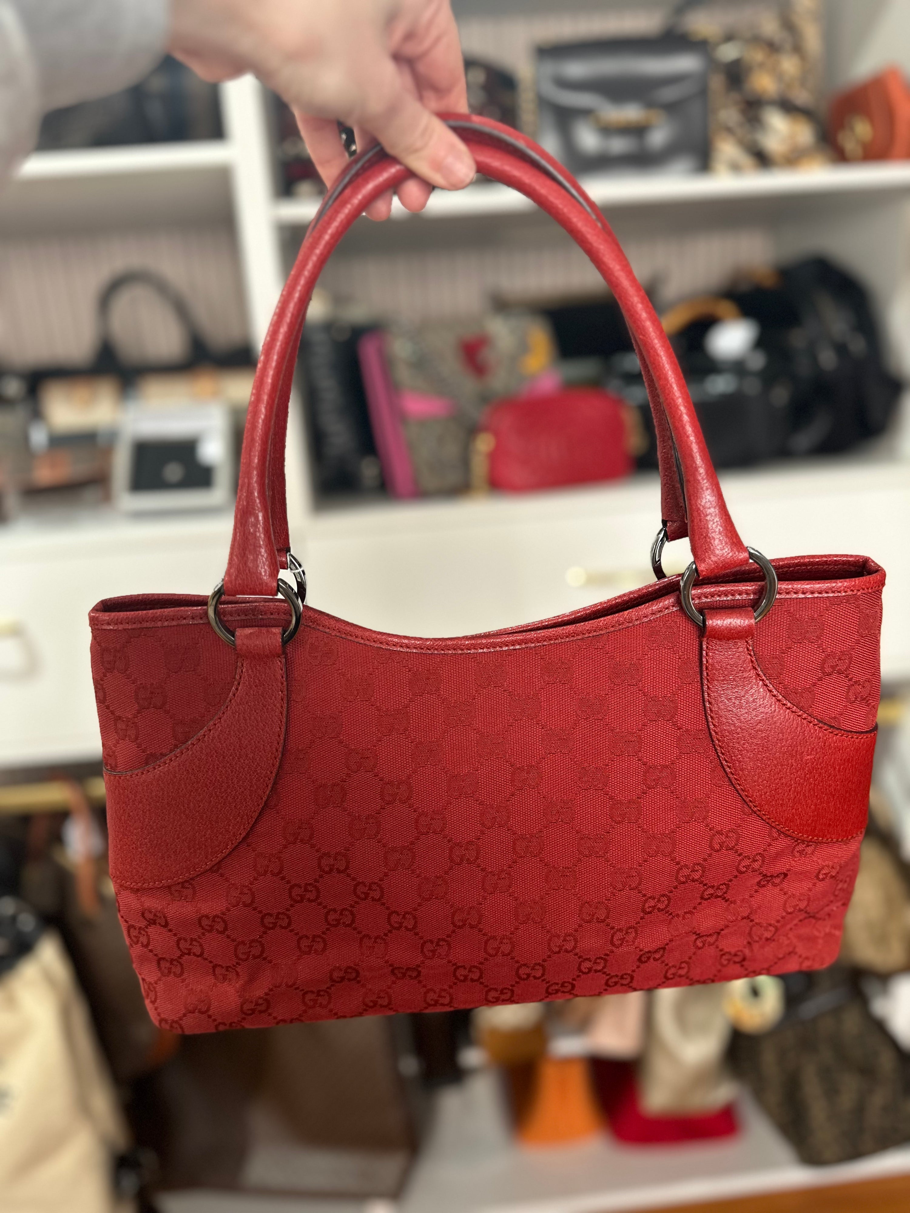 Gucci Red Shoulder Bag