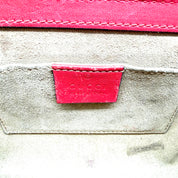 Gucci | Padlock Small Shoulder Bag | GG Supreme Canvas and Red Leather | Gold-Tone Hardware
