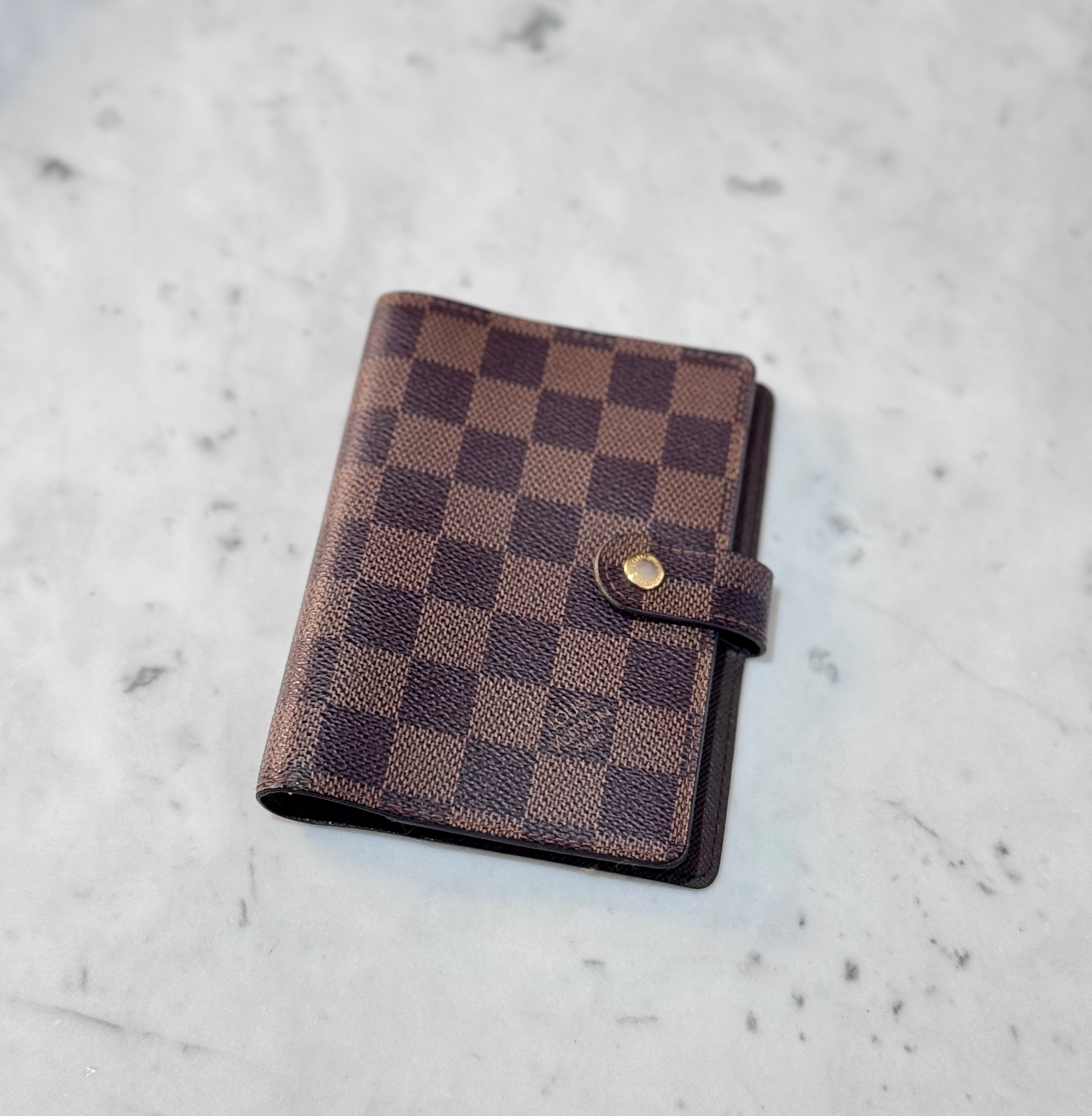 LV Damier Agenda