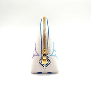Louis Vuitton By The Pool Pochette Cosmétique | White & Blue Monogram Giant | Gold-Tone Hardware