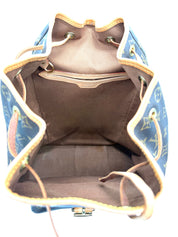 Louis Vuitton Montsouris GM Backpack | Monogram Canvas & Vachetta Leather | Gold-Tone Hardware