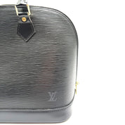 Louis Vuitton | Alma PM Handbag | Black Epi Leather | Gold-Tone Hardware
