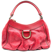 Gucci |  D-Ring Hobo Bag | Guccissima Leather | Gold-Tone Hardware (30CM)