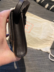Gucci Monogram Bamboo Crossbody/Clutch