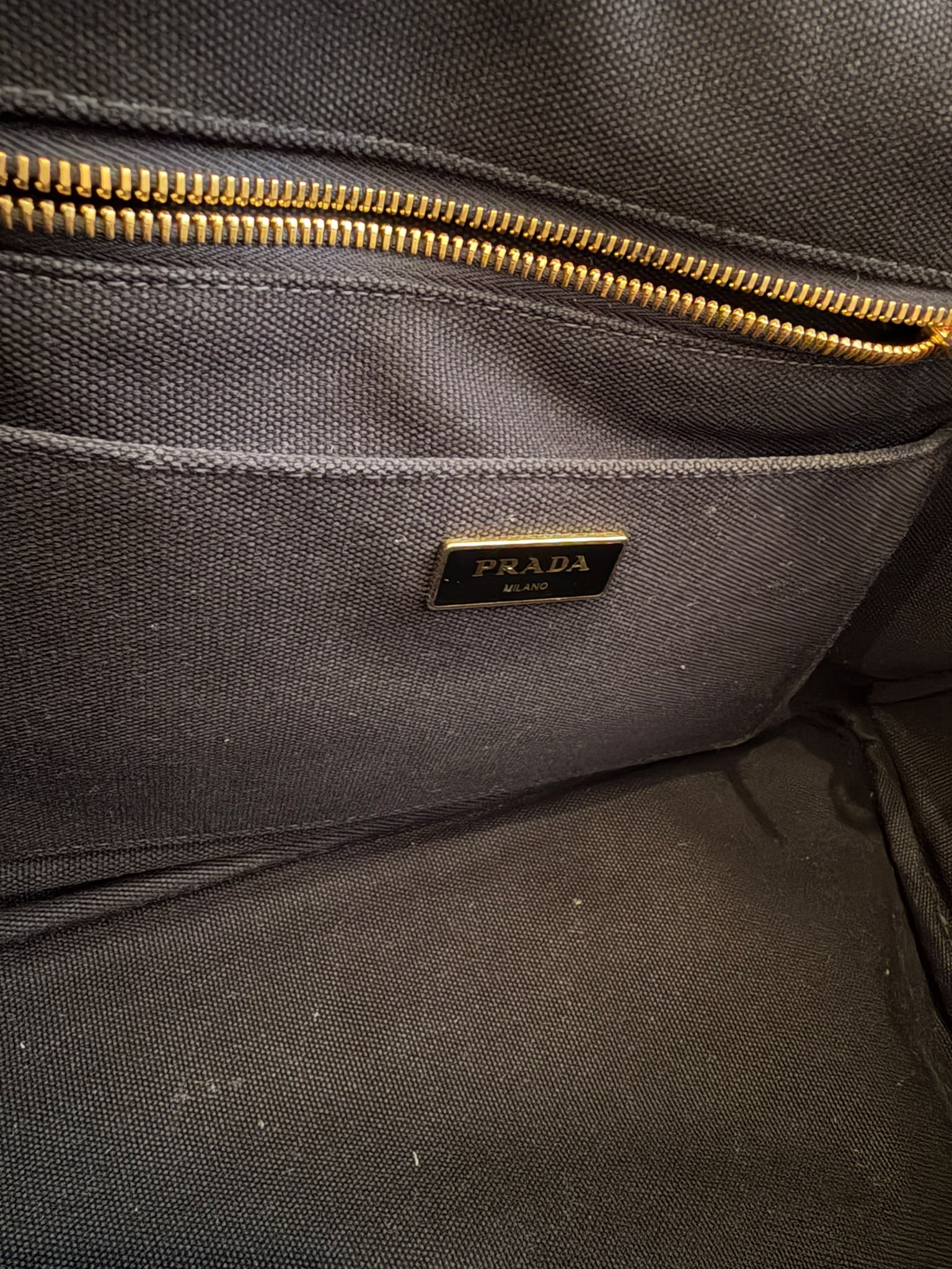 Prada Canapa Tote Bag