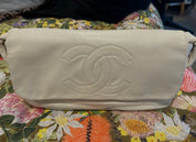 Chanel Rodeo Drive Flap Bag White