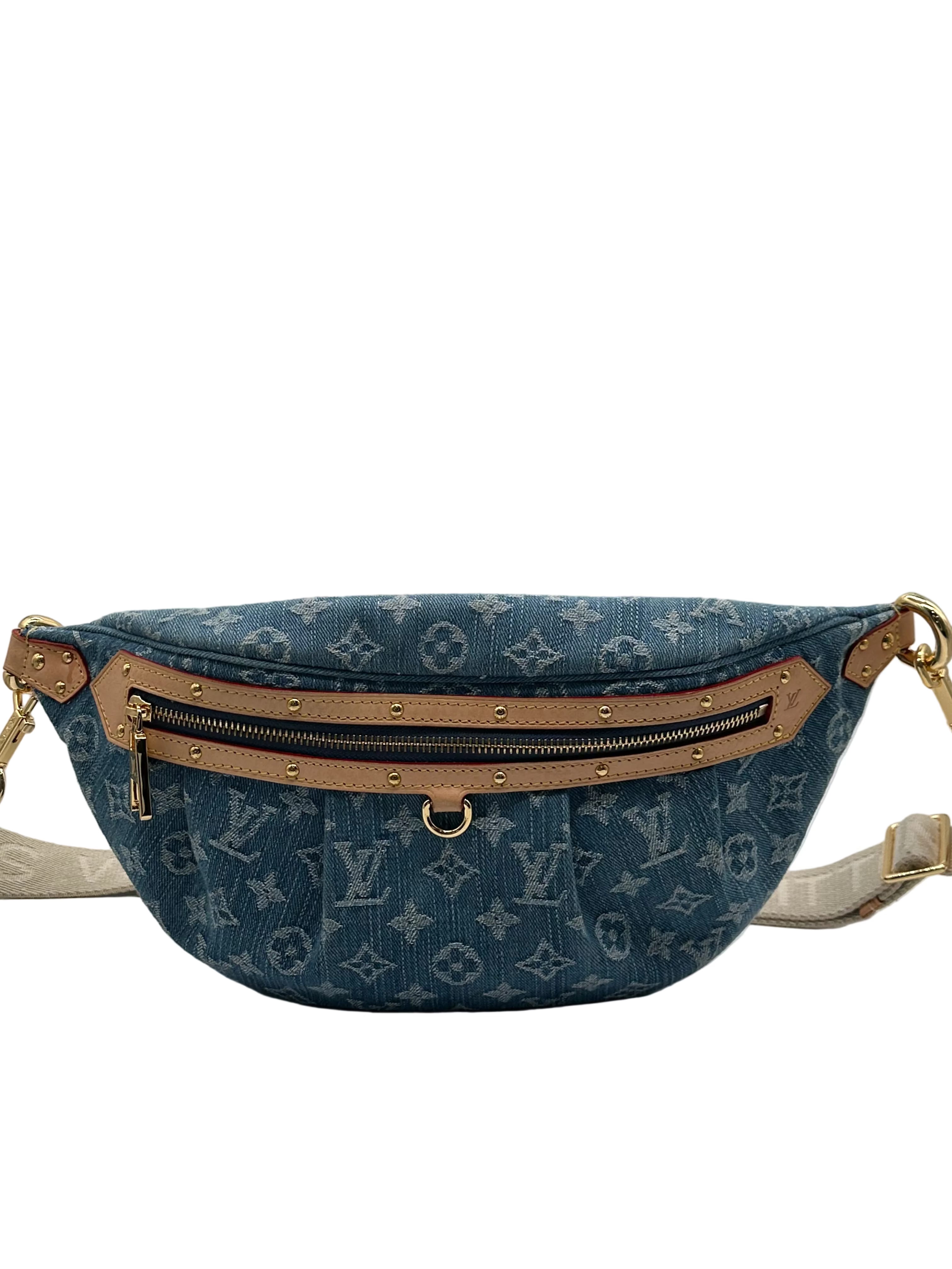 Louis Vuitton| Denim | Gold hardware