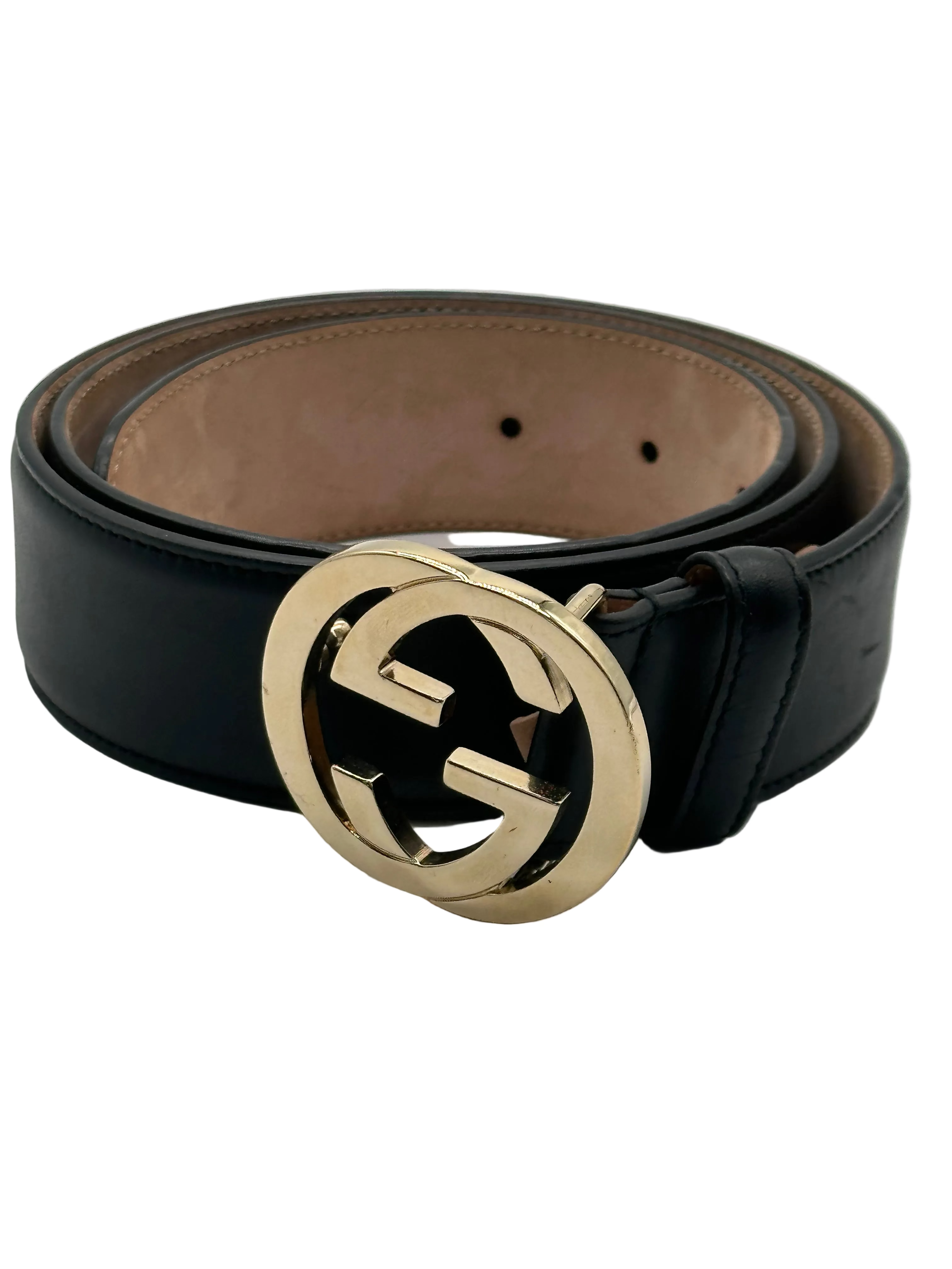 Gucci Belt | Leather | Gold Hardware