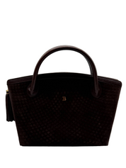 Bally Brown Suede Vintage | Gold Tassel hardware
