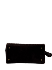 Bally Brown Suede Vintage | Gold Tassel hardware