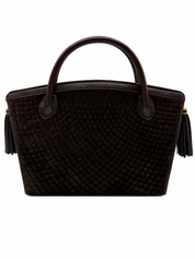 Bally Brown Suede Vintage | Gold Tassel hardware