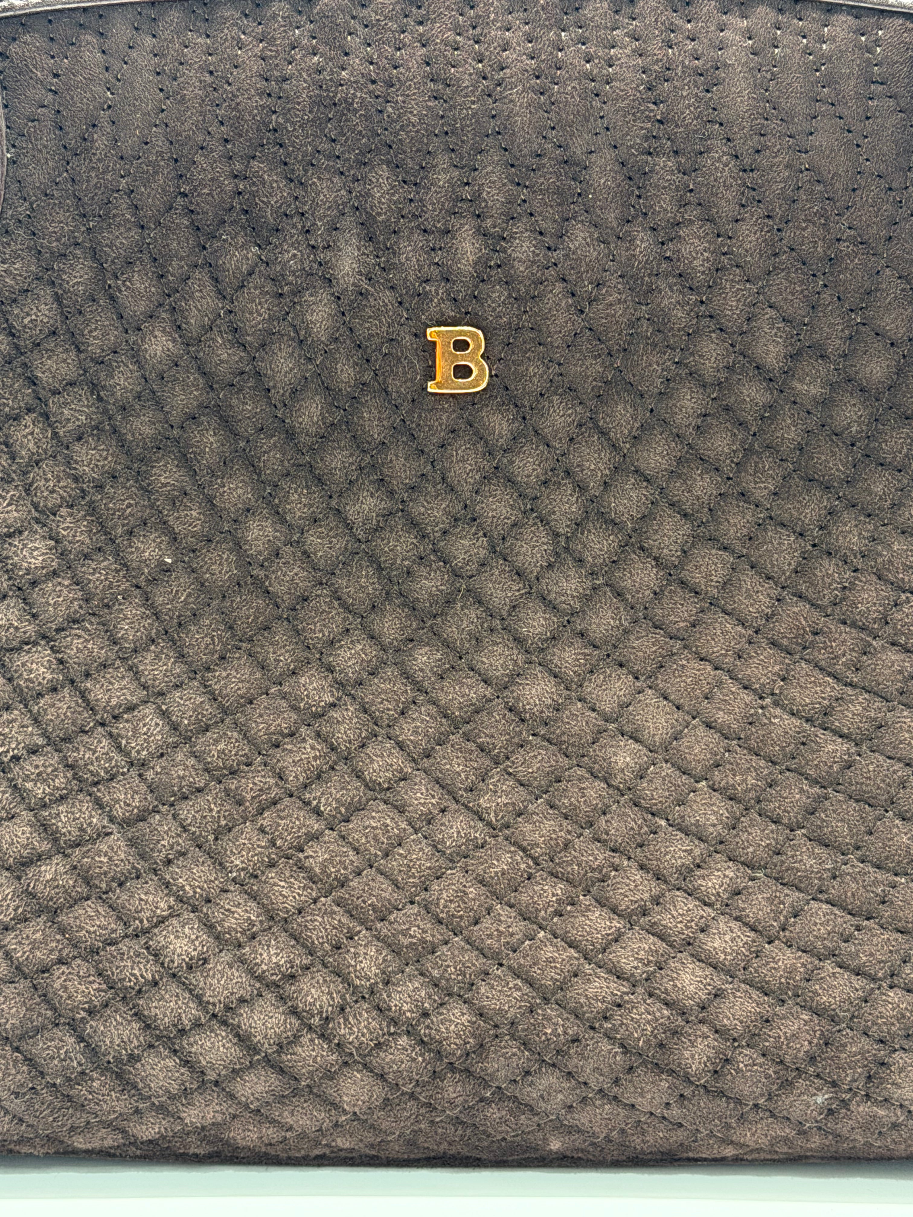Bally Brown Suede Vintage | Gold Tassel hardware