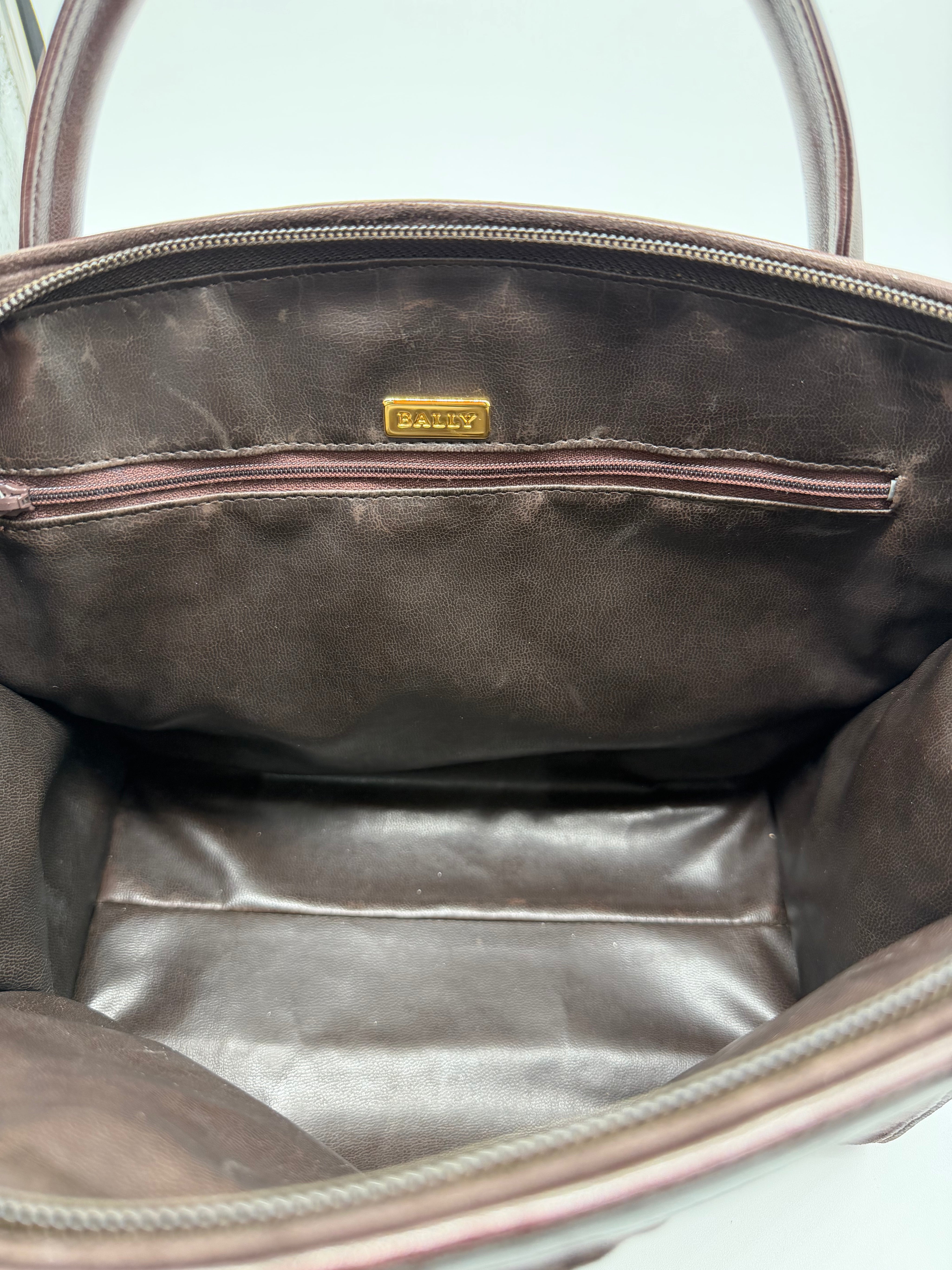 Bally Brown Suede Vintage | Gold Tassel hardware