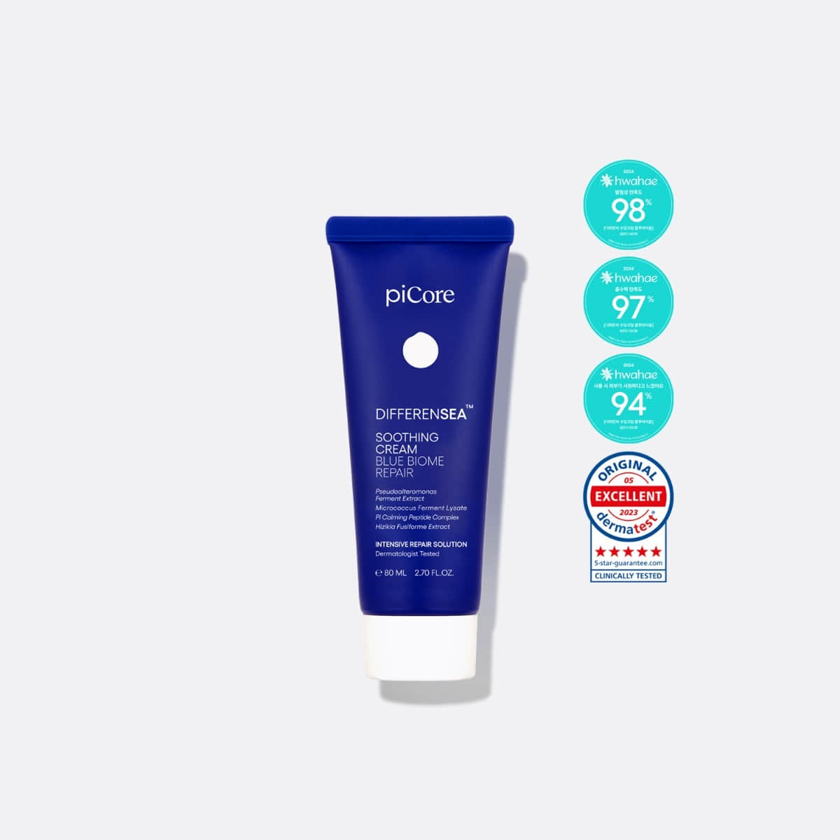 piCore DifferenSEA Soothing Cream Blue Biome Repair 80ml