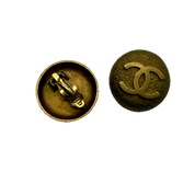 Chanel | CC logo Clip-on Earrings | Gold Plated