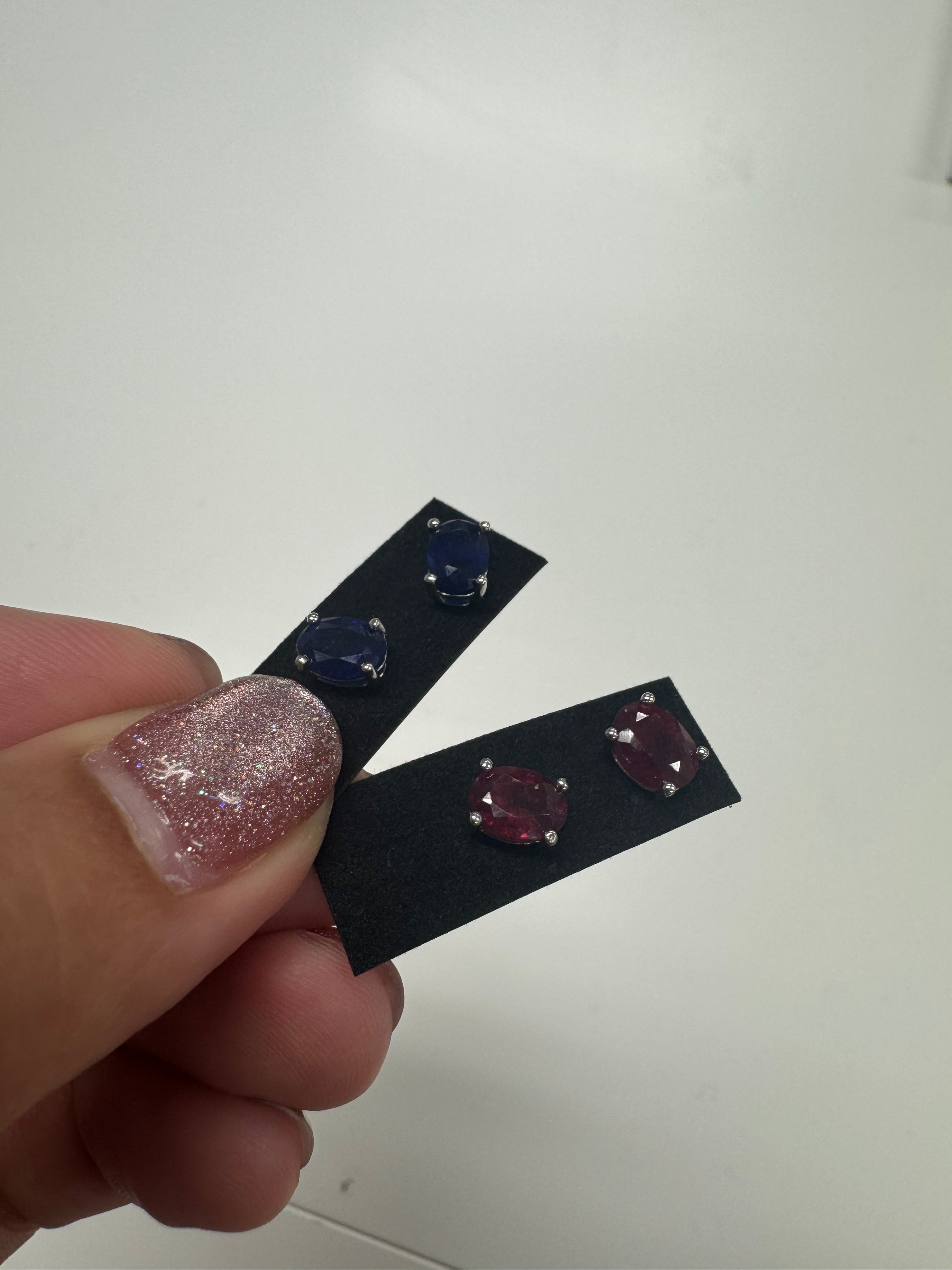 Halatodry_ruby and sapphire earrings_JP