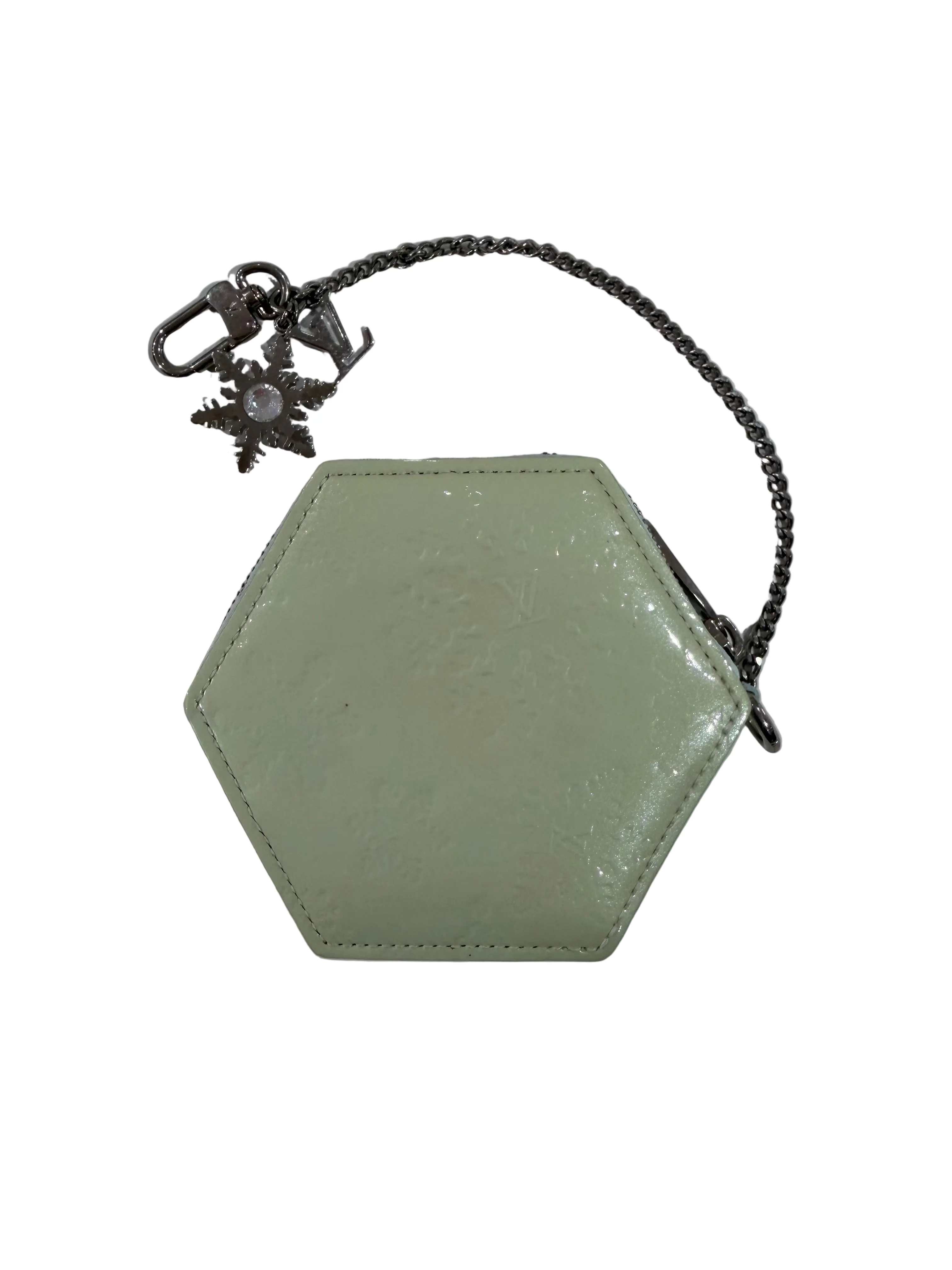 Louis Vuitton | Pale Green Snowflake Chain Purse (Pristine Condition) - Cons