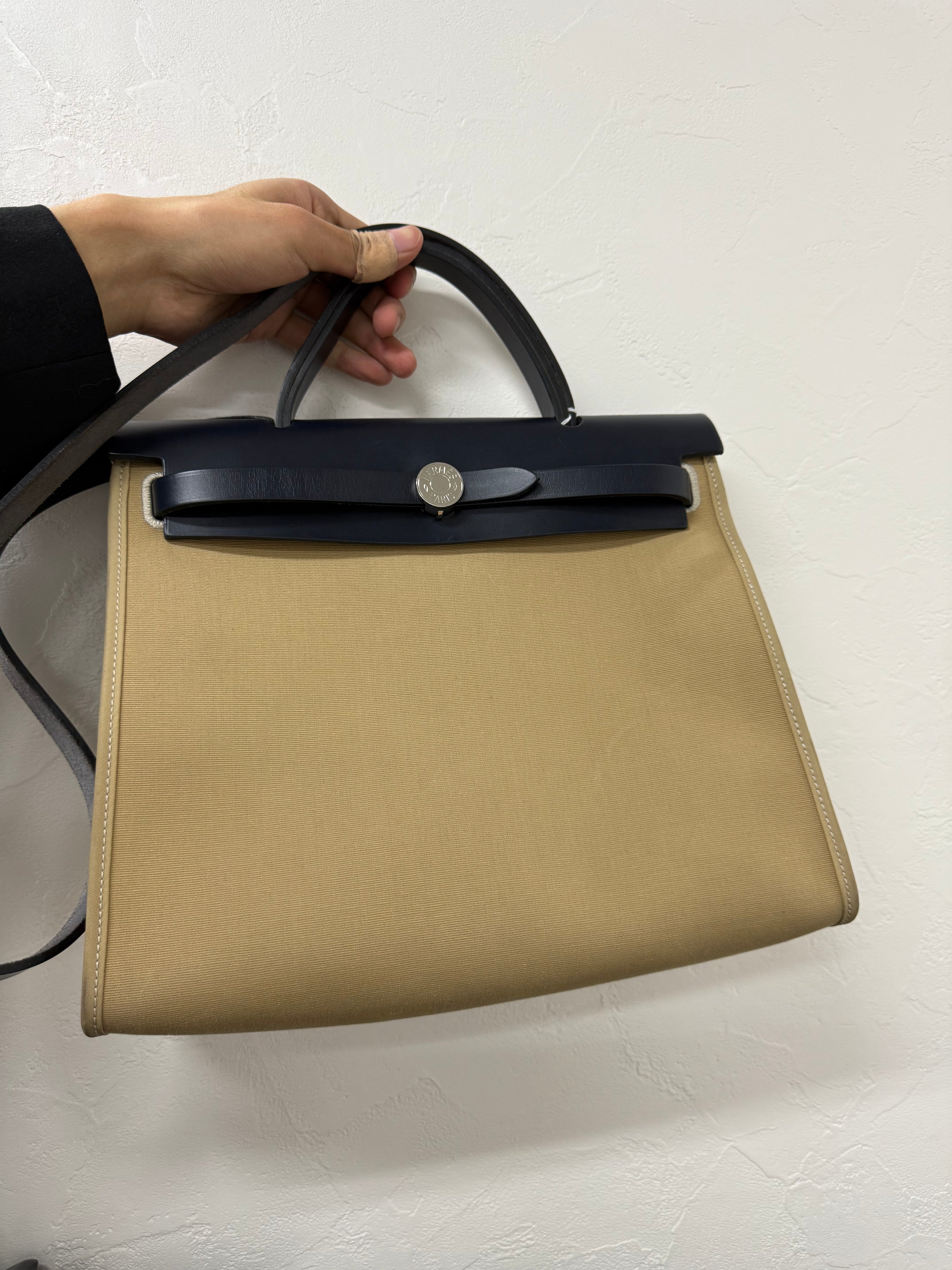 Alicepugh11 Hermes beige and black JP