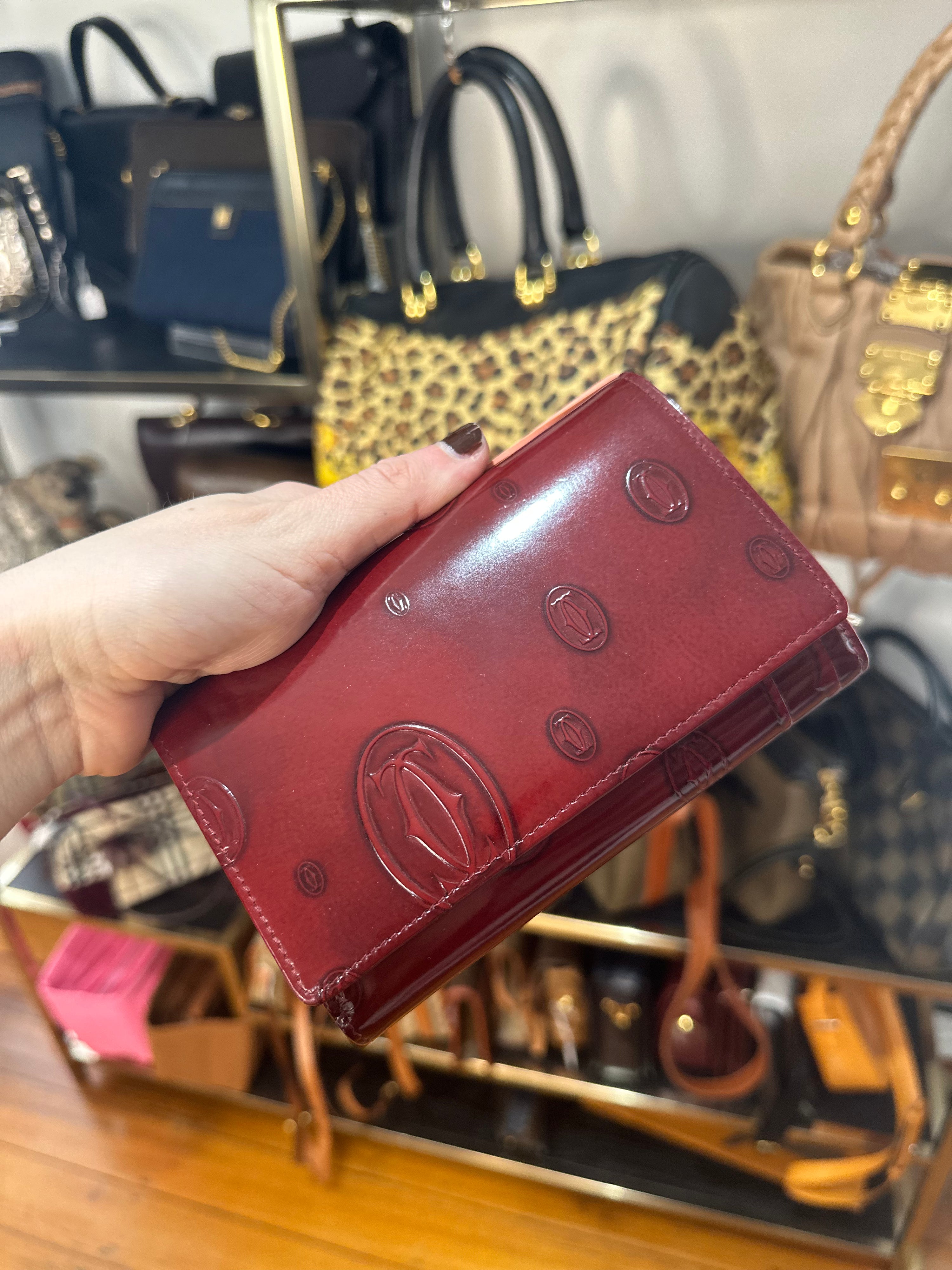 Cartier Red Wallet