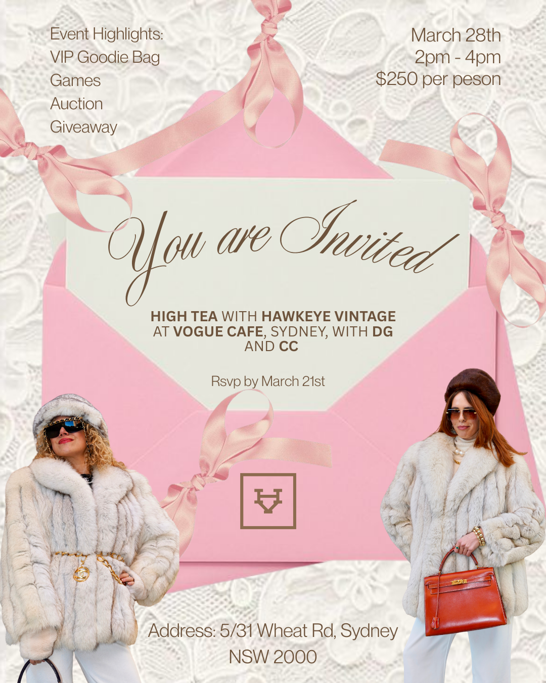 Hawkeye Vintage High Tea Sydney