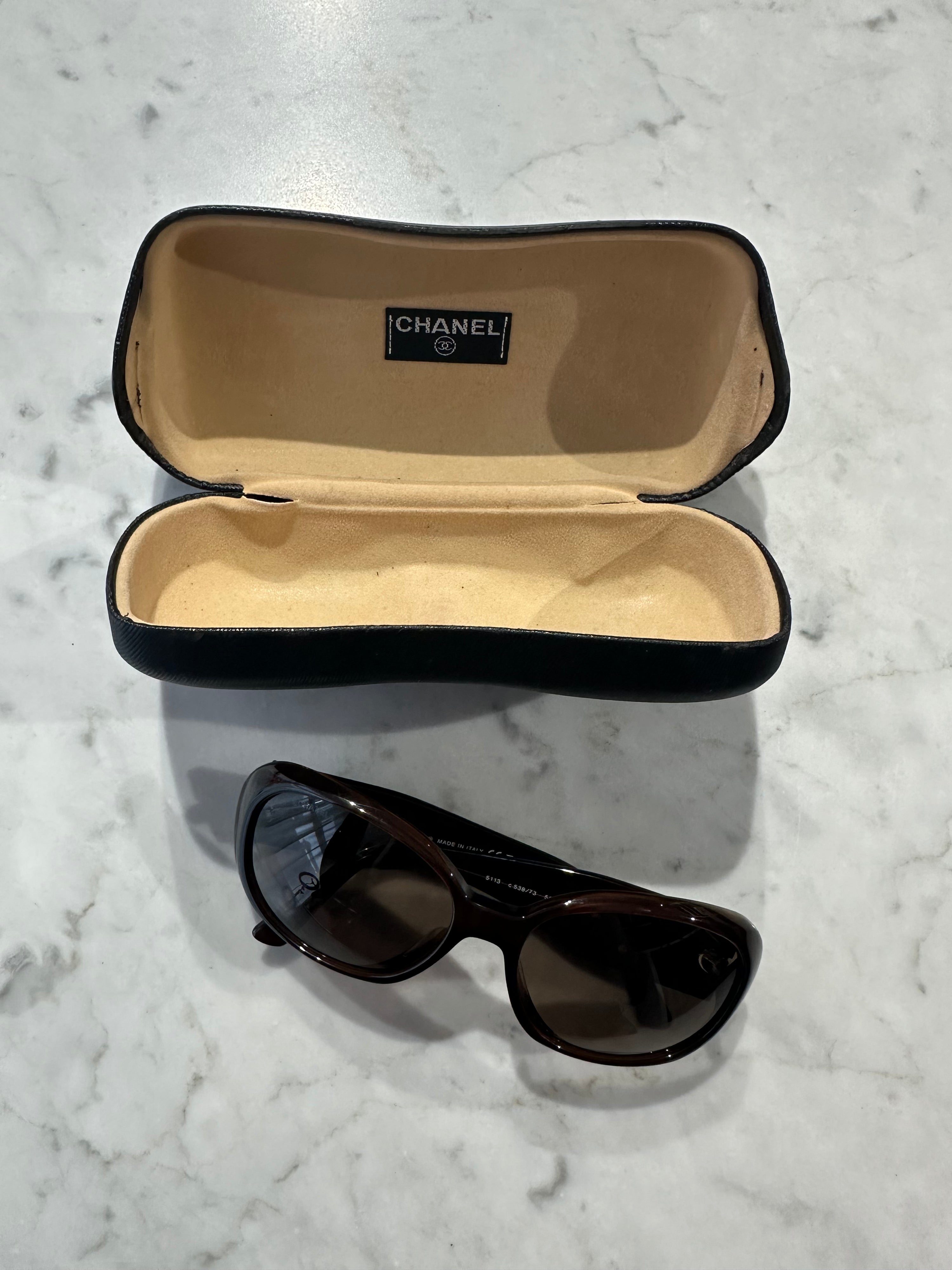 Chanel Tortoiseshell Sunglasses