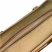 Prada | Bowling Bag - Gold Saffiano Leather (Excellent Condition) - CONS