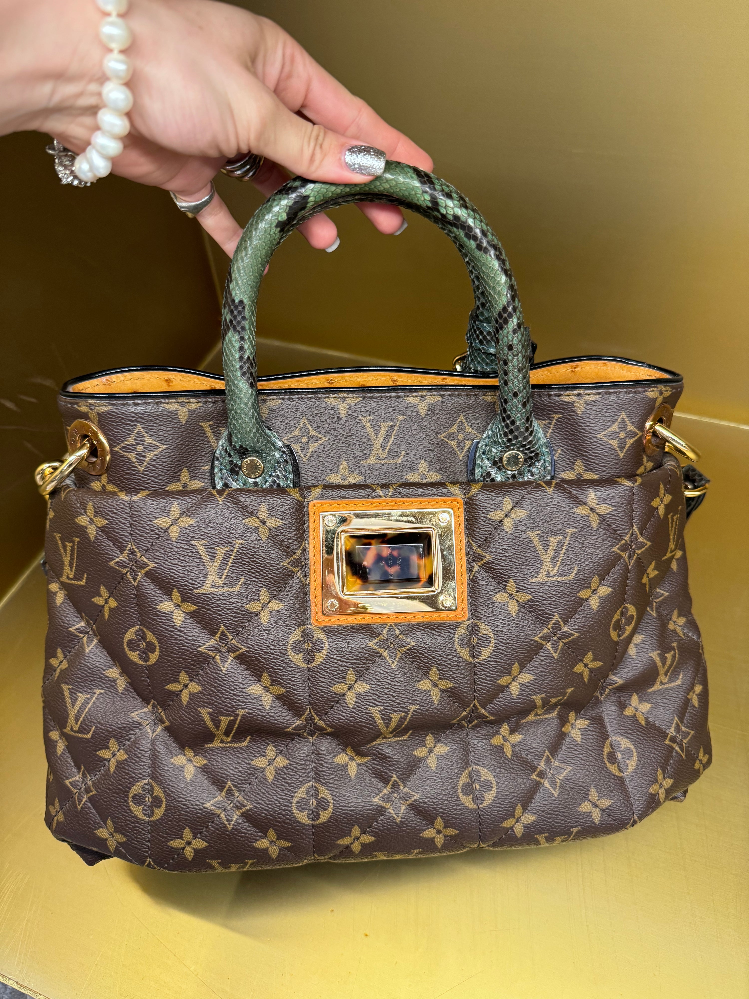 Louis Vuitton Exotique MM Bag