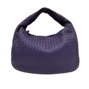 Bottega Veneta Intrecciato Veneta Hobo Large | Purple | Gold Hardware