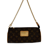 Louis Vuitton Eva Clutch | Monogram Canvas | Gold Hardware