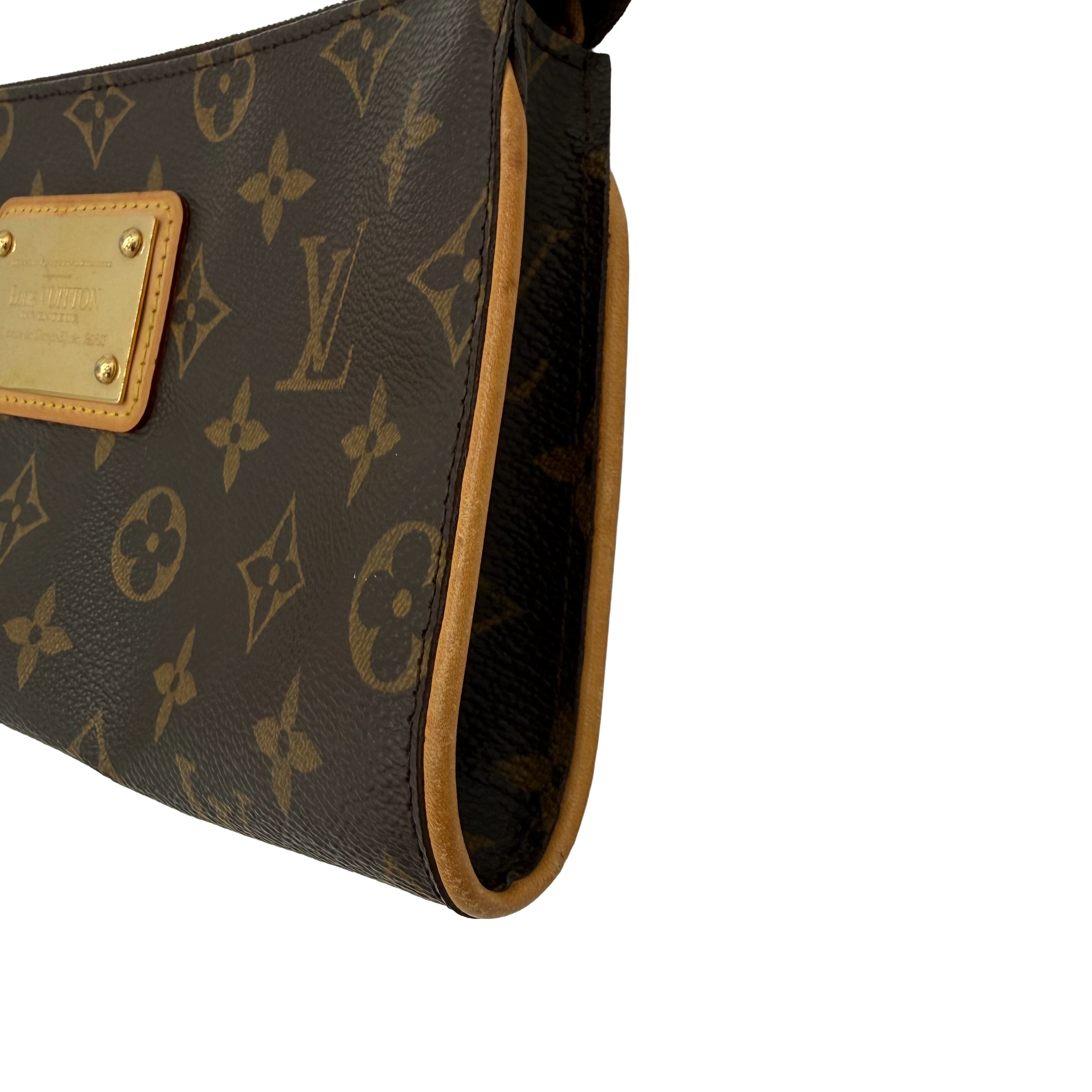 Louis Vuitton Eva Clutch | Monogram Canvas | Gold Hardware
