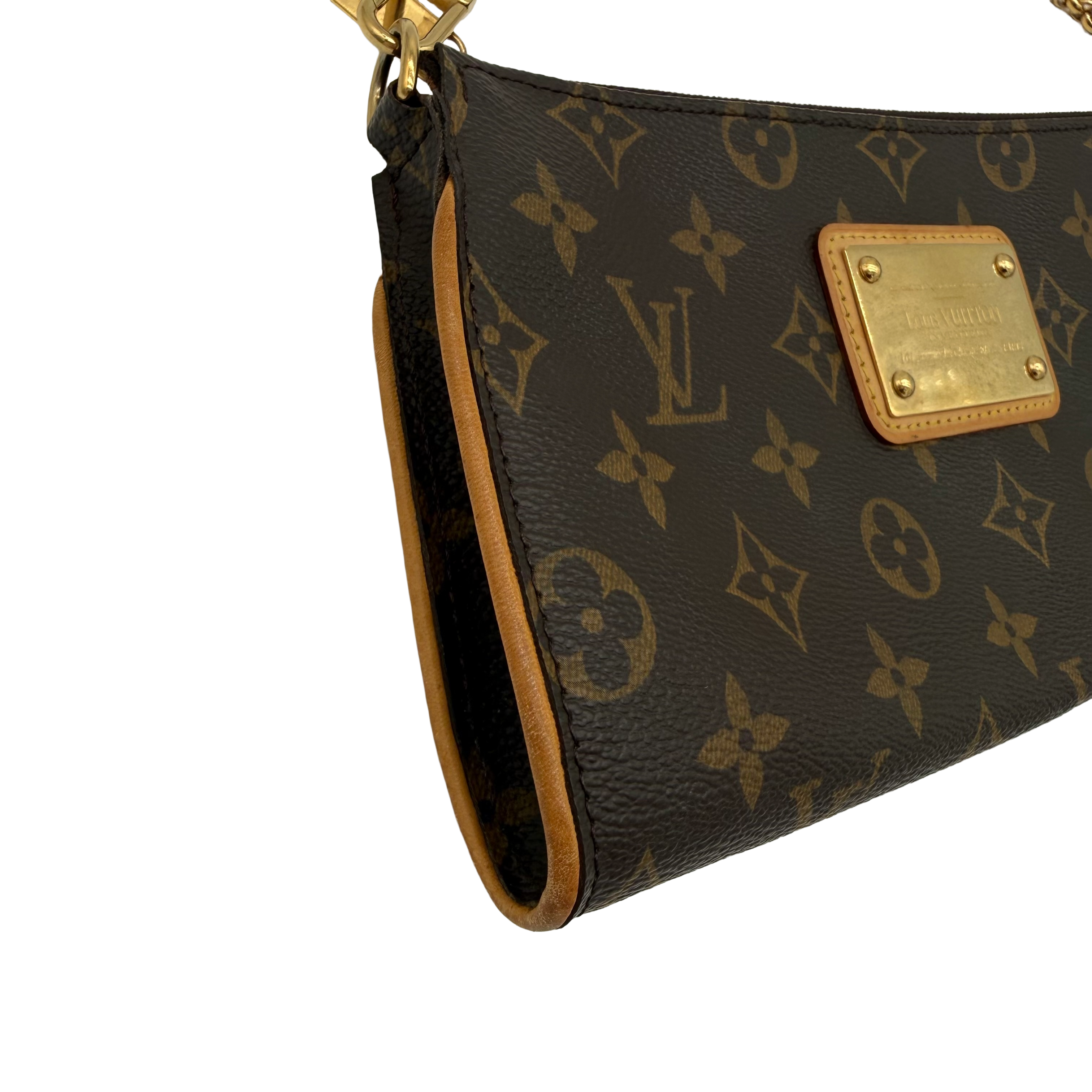 Louis Vuitton Eva Clutch | Monogram Canvas | Gold Hardware