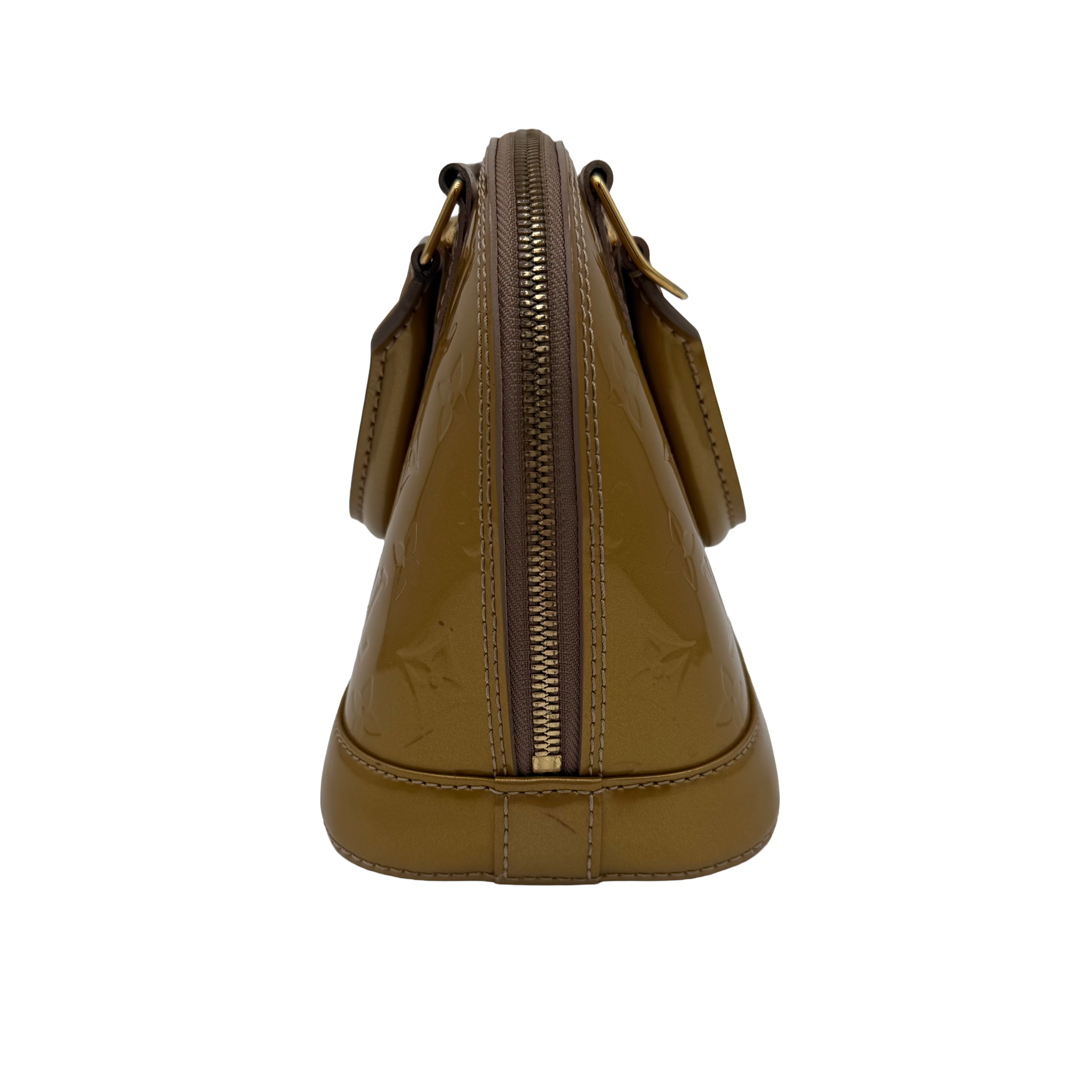 Louis Vuitton Alma BB | Monogram Vernis | Gold Hardware