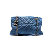 Chanel Vintage Mademoiselle Bowling Bag | Navy Caviar | Ruthenium Hardware