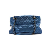 Chanel Vintage Mademoiselle Bowling Bag | Navy Caviar | Ruthenium Hardware
