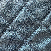 Chanel Vintage Mademoiselle Bowling Bag | Navy Caviar | Ruthenium Hardware
