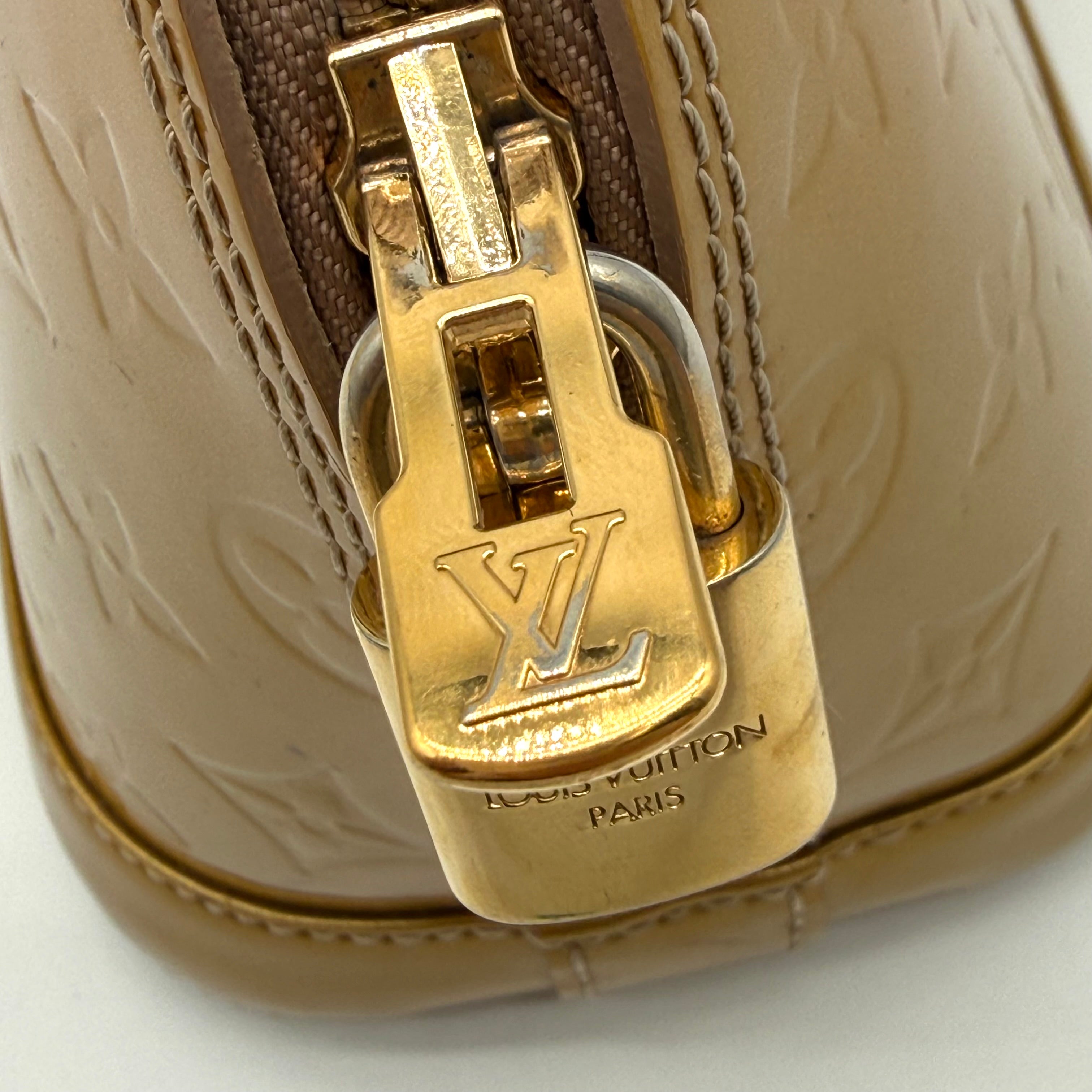 Louis Vuitton Alma BB | Monogram Vernis | Gold Hardware