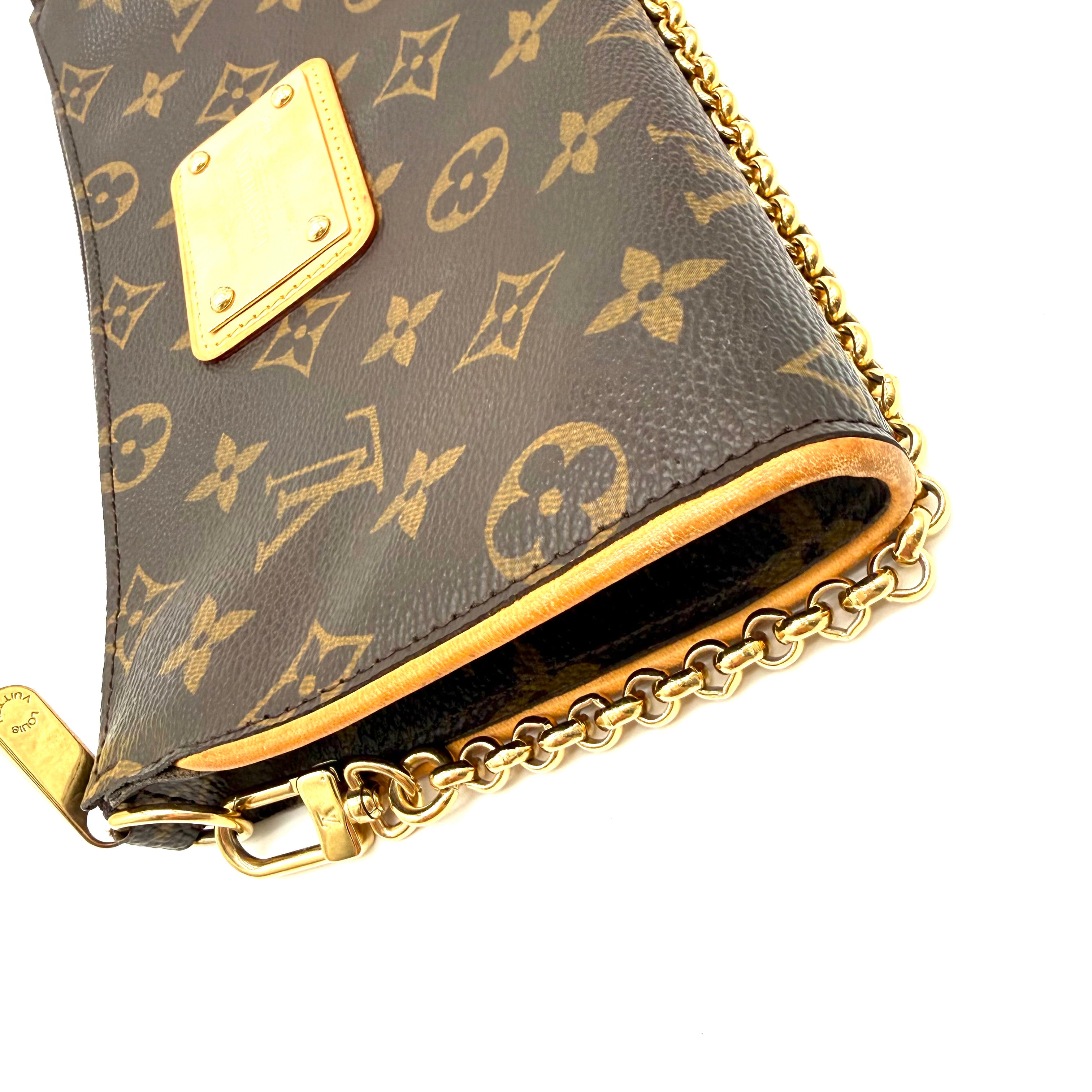 Louis Vuitton Eva Clutch | Monogram Canvas | Gold Hardware
