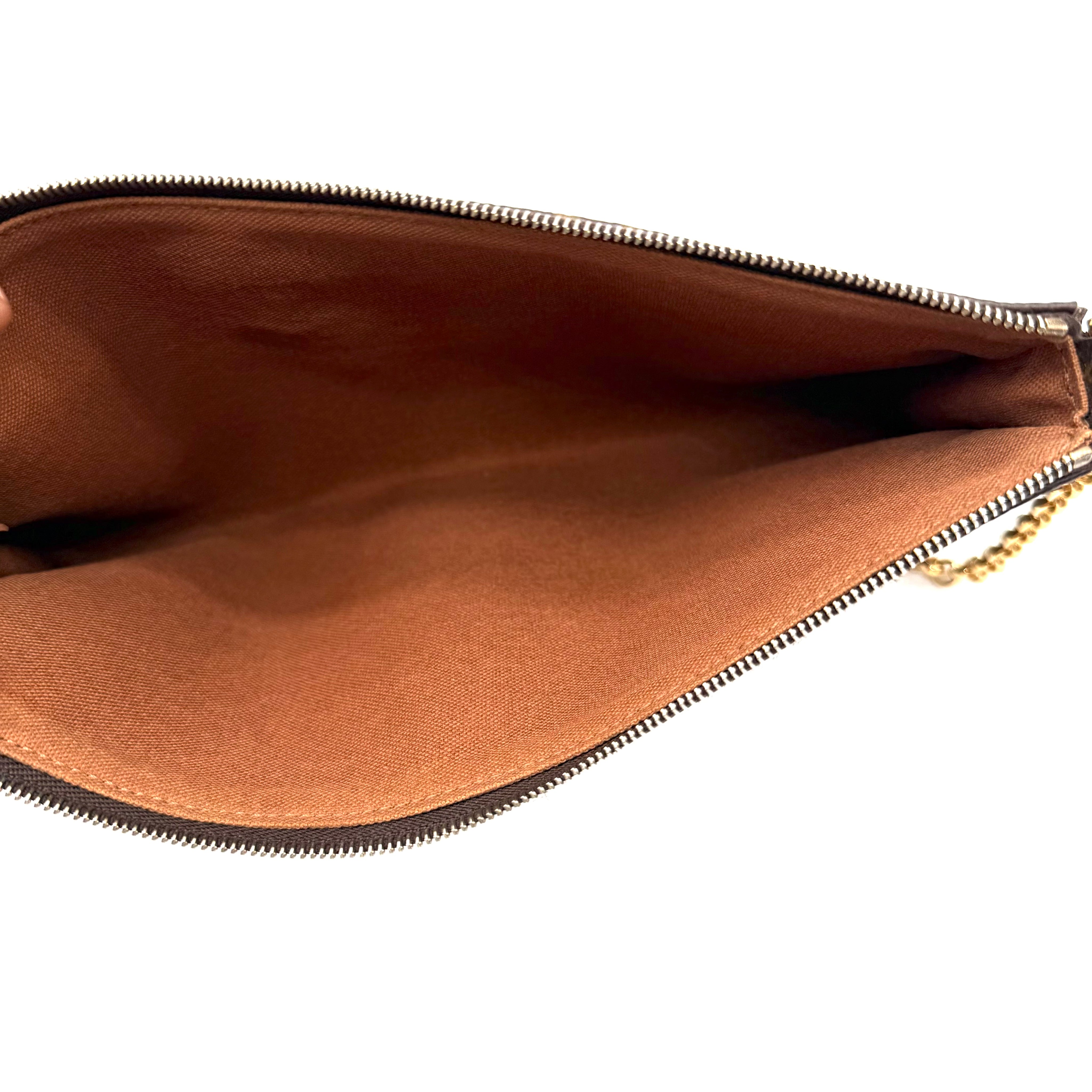 Louis Vuitton Eva Clutch | Monogram Canvas | Gold Hardware