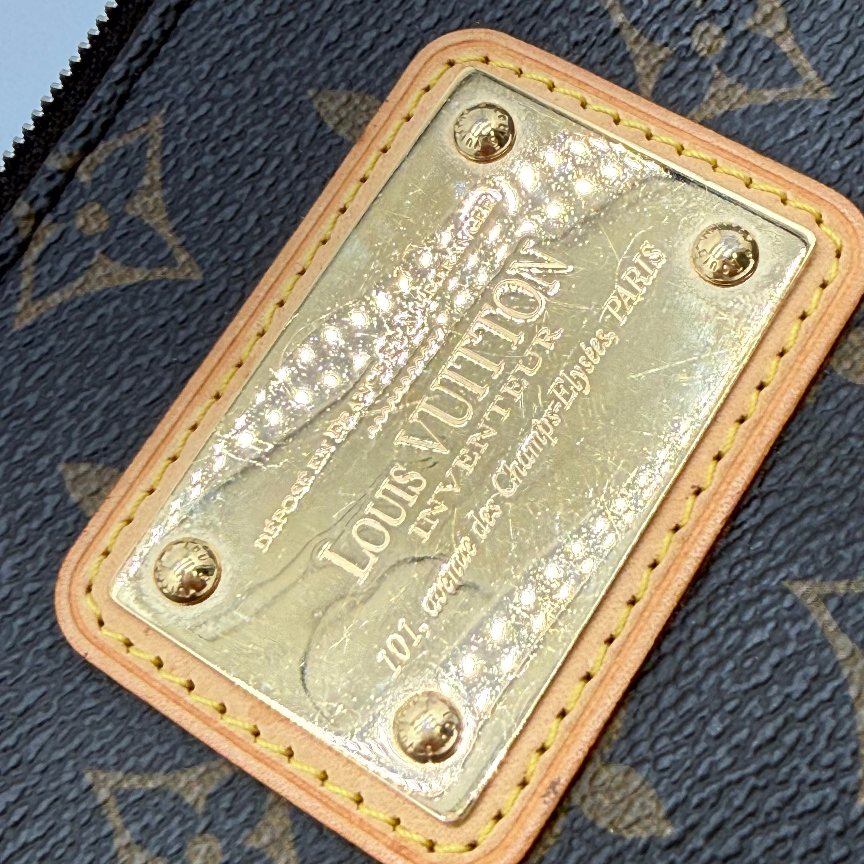 Louis Vuitton Eva Clutch | Monogram Canvas | Gold Hardware
