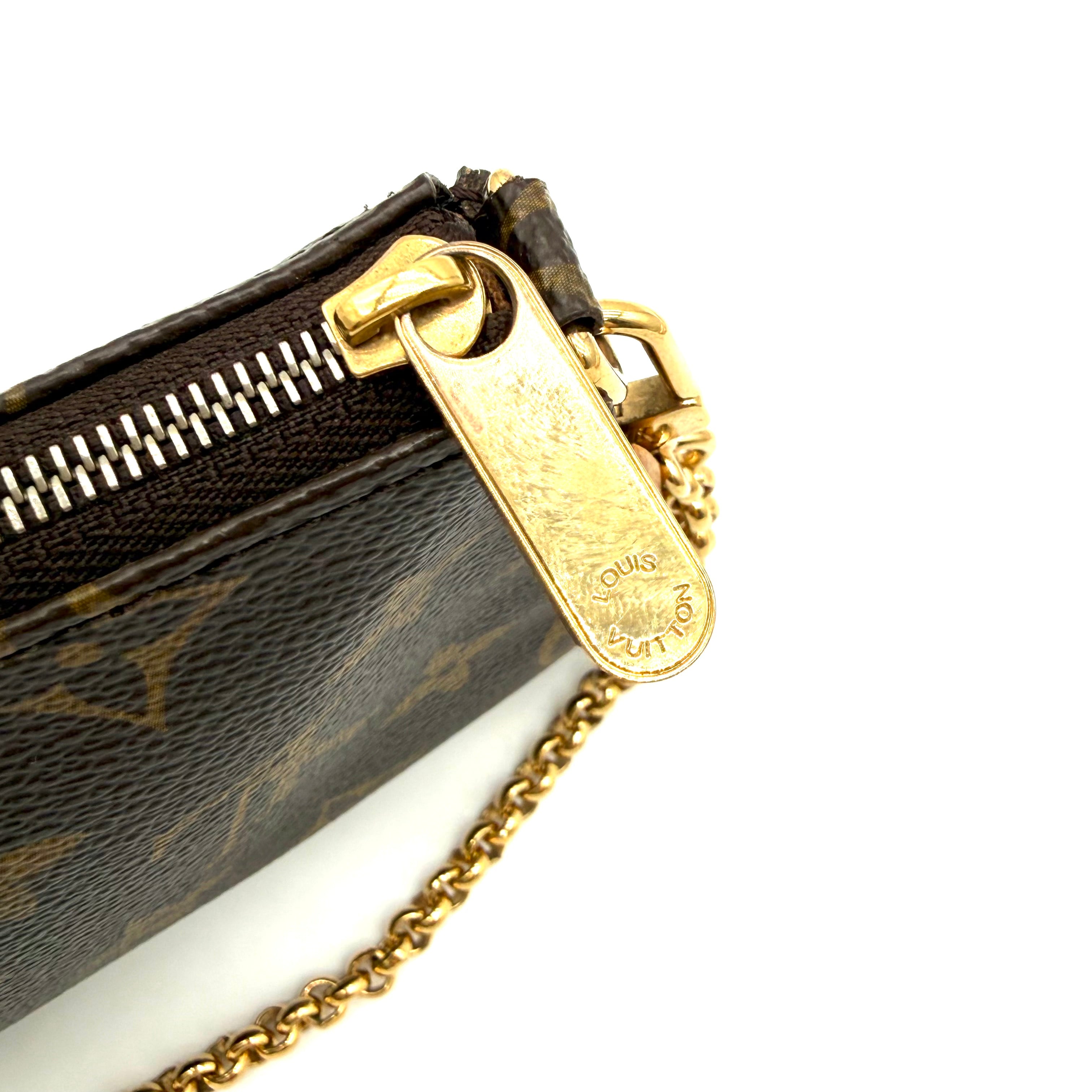 Louis Vuitton Eva Clutch | Monogram Canvas | Gold Hardware