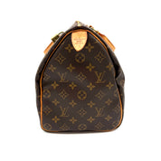 Louis Vuitton Speedy 35 | Monogram Canvas | Gold Hardware