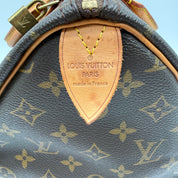 Louis Vuitton Speedy 35 | Monogram Canvas | Gold Hardware
