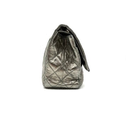 Chanel 2.55 Reissue 227 | Metallic Gunmetal Aged Calfskin | Ruthenium Hardware