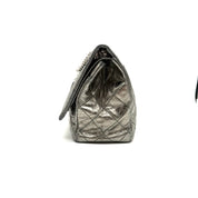Chanel 2.55 Reissue 227 | Metallic Gunmetal Aged Calfskin | Ruthenium Hardware