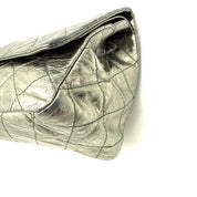 Chanel 2.55 Reissue 227 | Metallic Gunmetal Aged Calfskin | Ruthenium Hardware