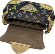 Louis Vuitton | Murakami “Eye Love You” POCHETTE bag | Canvas | Gold Hardware