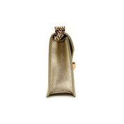 Bvlgari Serpenti Forever | Metallic Gold Leather | Gold Hardware