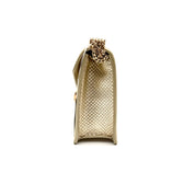 Bvlgari Serpenti Forever | Metallic Gold Leather | Gold Hardware